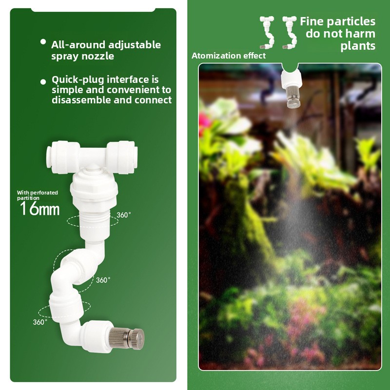 자동 파충류 양서류 미스팅 시스템 (테라리움, 비바리움 - Misting Nozzle Reptile 리뷰 및 가격