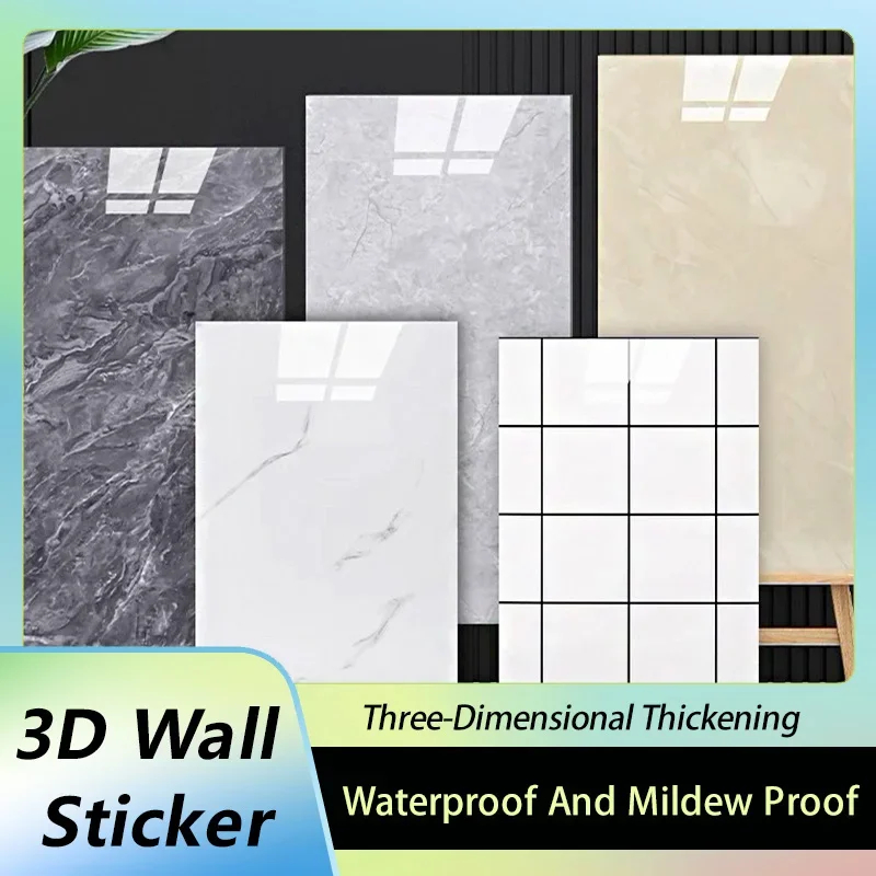 30cm*60cm 모조 대리석 타일 벽 스티커 거실 T - Pvc Panel Background 리뷰 및 가격